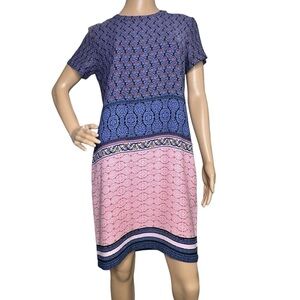 Adrienne Vittadini floral shift dress, size 6